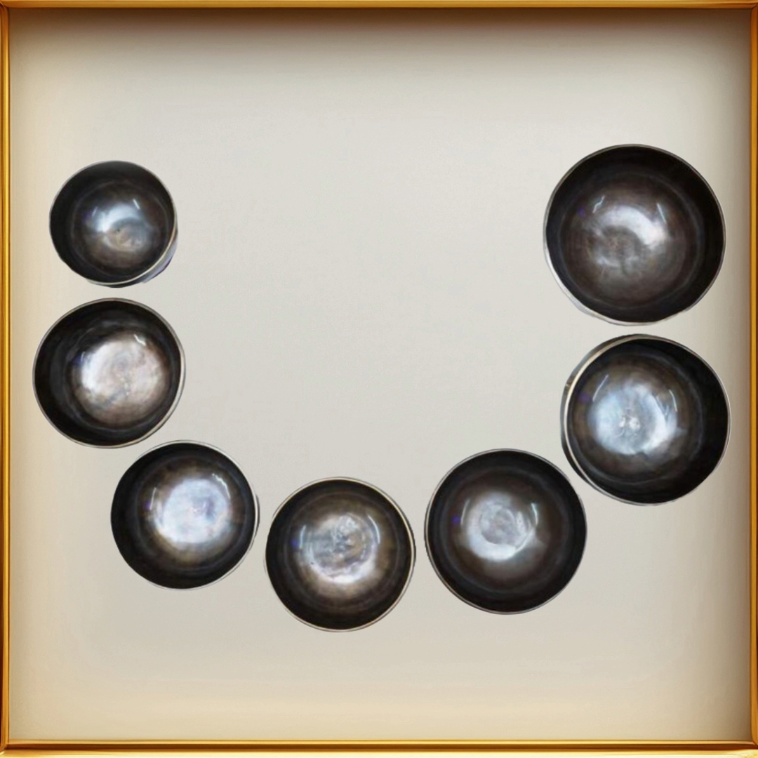 7 Chakra Himalayan Singing Bowl Sets