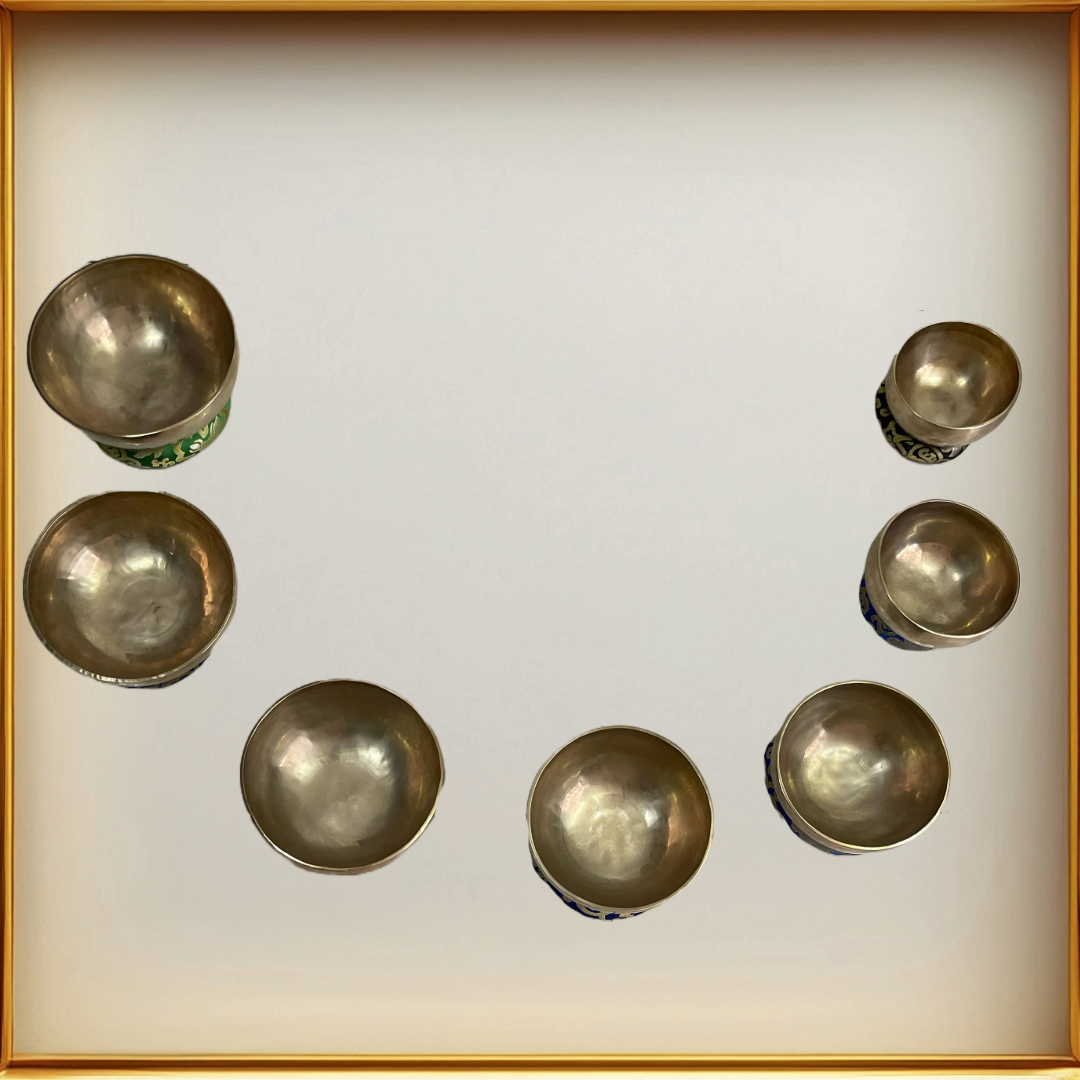 7 Chakra Himalayan Singing Bowl Sets