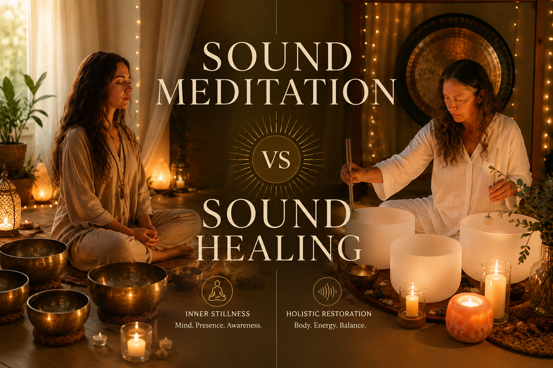 Sound Meditation vs. Sound Healing: Is There Really a Difference?