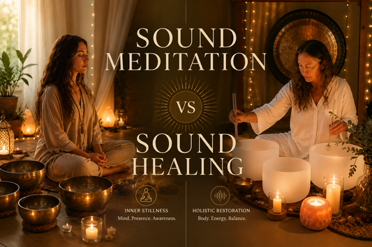 Sound Meditation vs. Sound Healing: Is There Really a Difference?